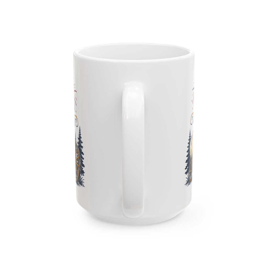 Utah Pioneer Day Ceramic Mug – Rustic Patriotic 'Utah Pioneer Day' Coffee Cup (11oz & 15oz)