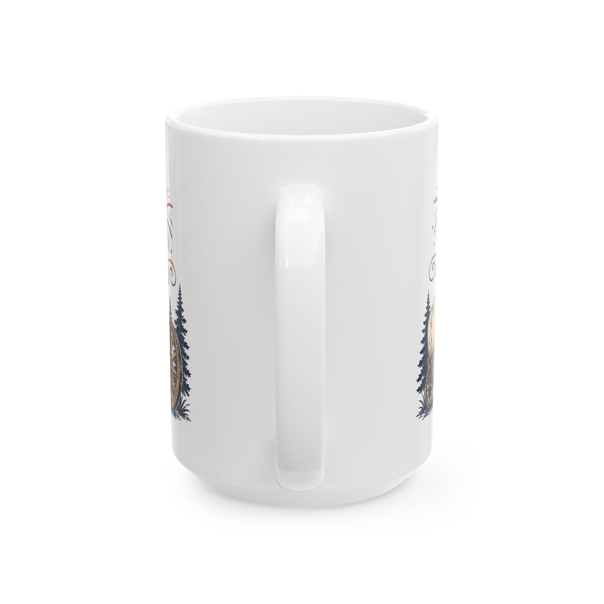 Utah Pioneer Day Ceramic Mug – Rustic Patriotic 'Utah Pioneer Day' Coffee Cup (11oz & 15oz)