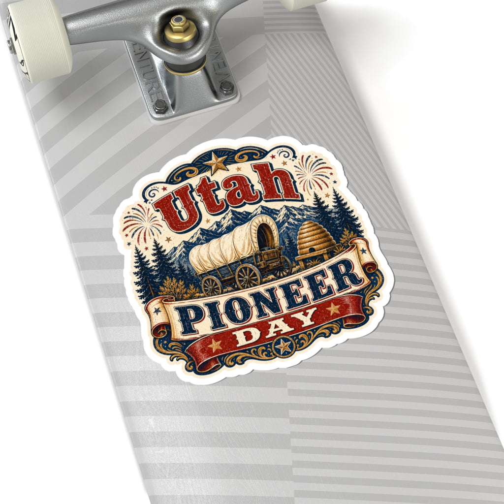 Utah Pioneer Day Sticker