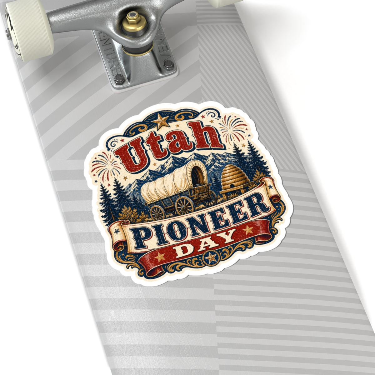 Utah Pioneer Day Sticker